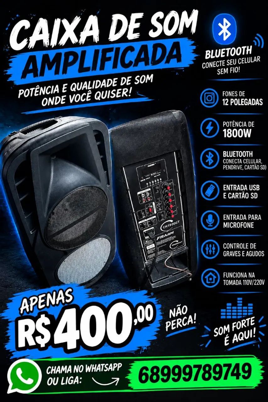 Vende-se essa caixa de som 