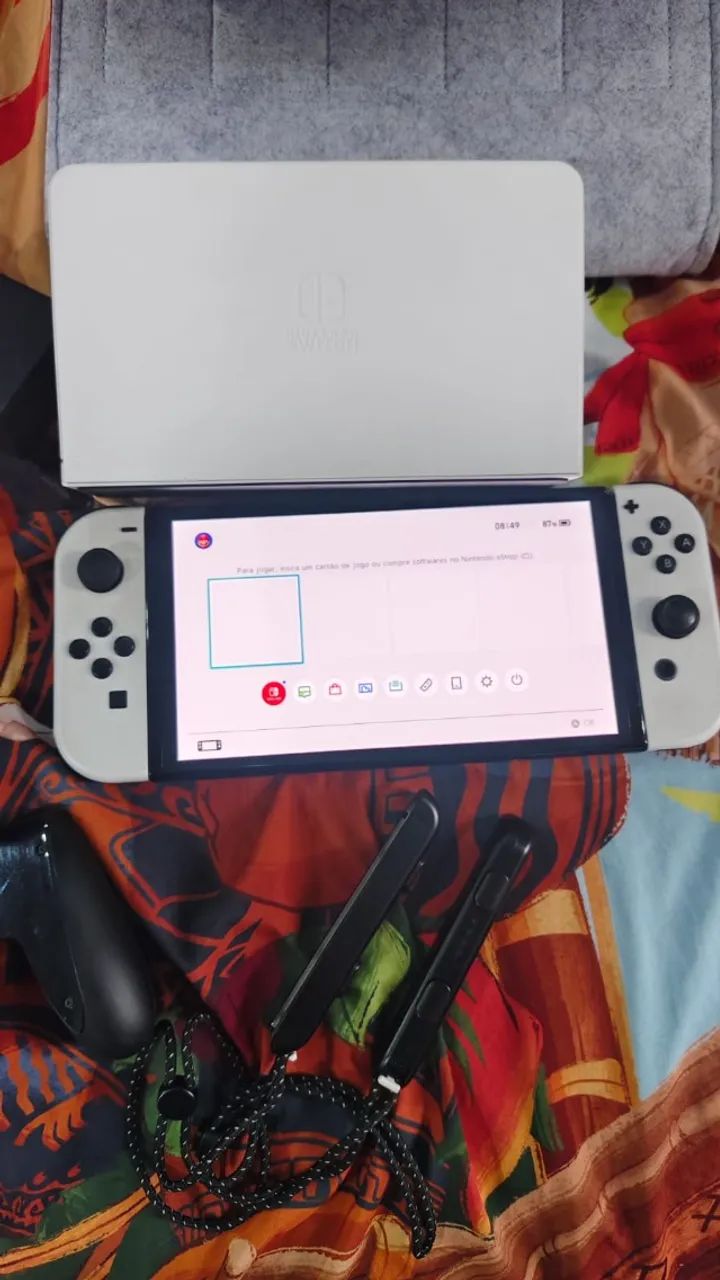 Nintendo switch OLED original Impecável - Foto 2