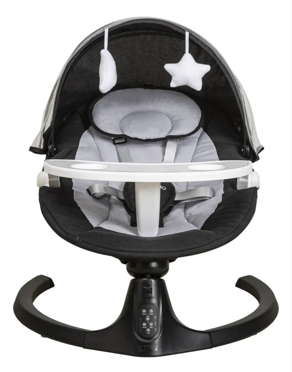 Cadeira De Balanço Bebe Automatica Loop Kiddo - Foto 4