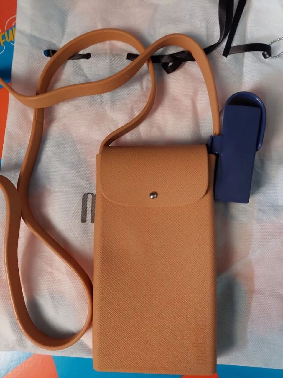 melissa lipstick bag + jason wu - bege - Foto 4