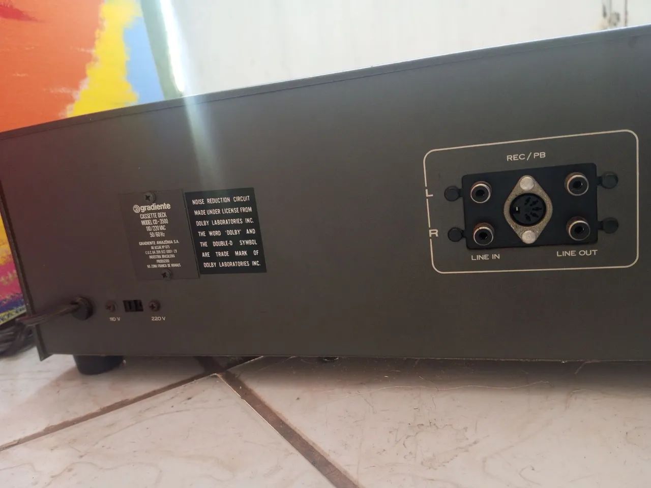 Tape deck gradiente CD 3500 - Foto 4