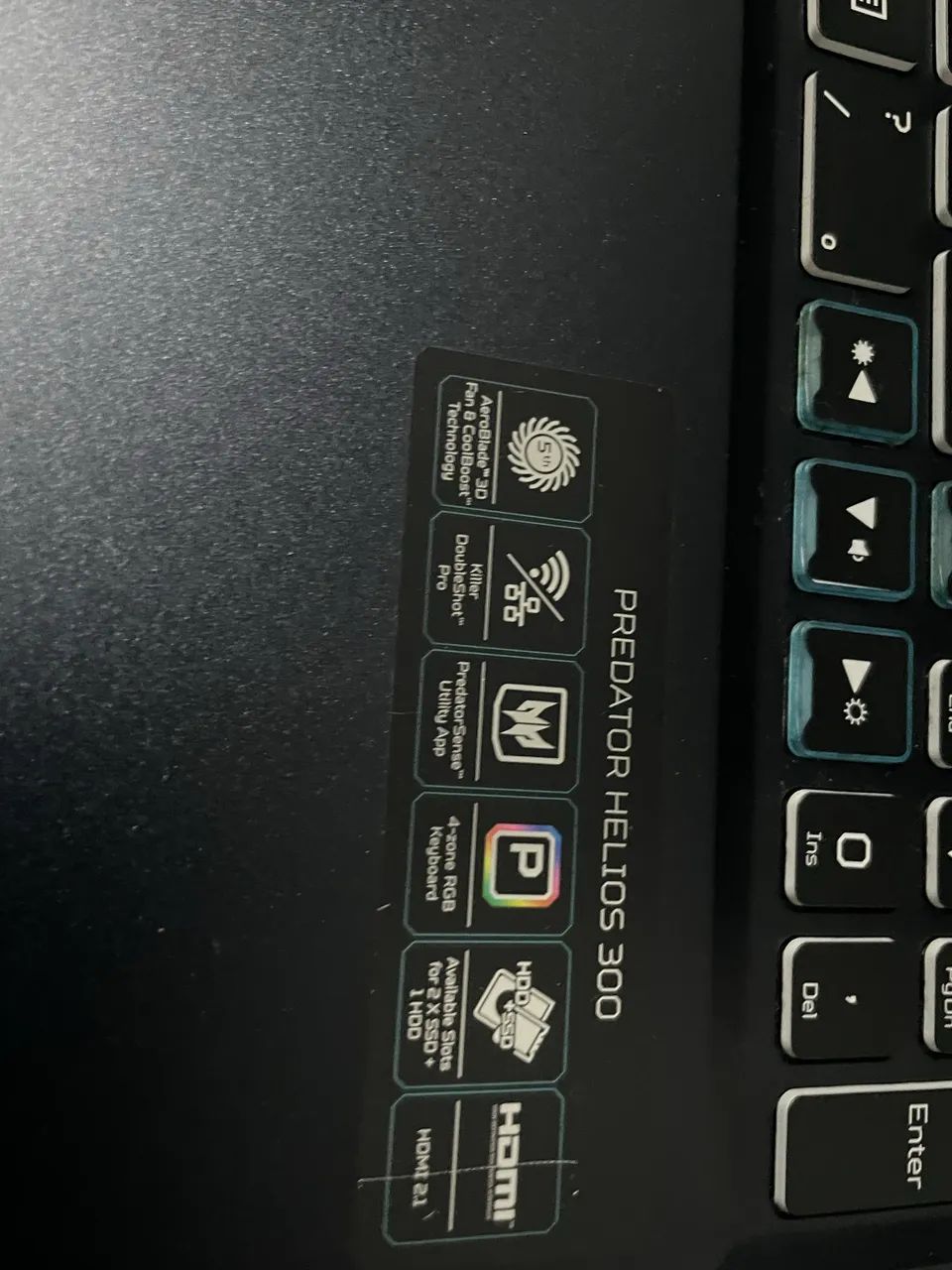 Notebook Gamer - Asus Predator Helios 300 - Foto 4