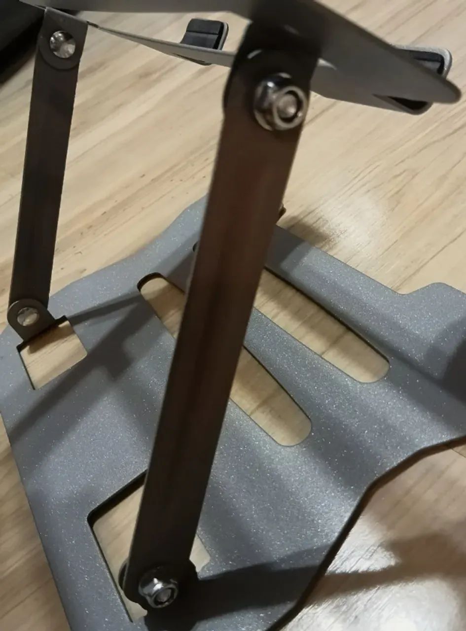 Suporte de aço para notebook até 16 pol e tablet - Foto 3
