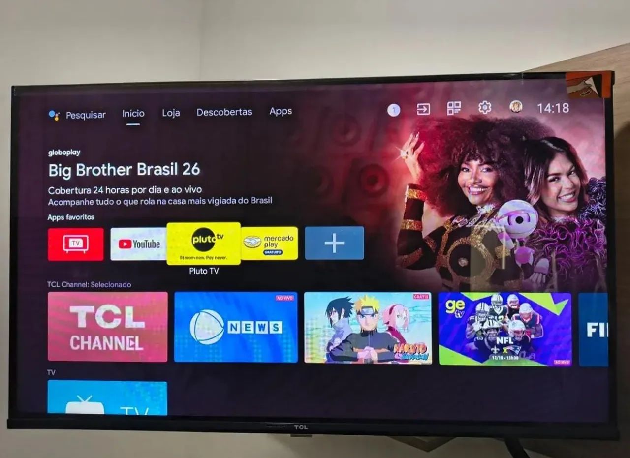 Smart TV TCL 32 polegadas Android TV Nova - Foto 4