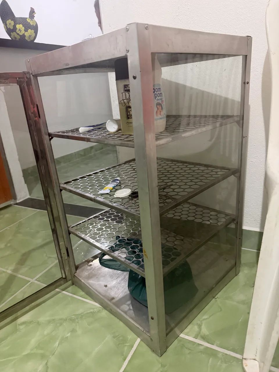 Prateleira de vidro
