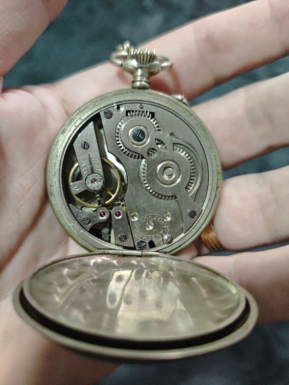 Relógio de bolso roskopf patent - Foto 5