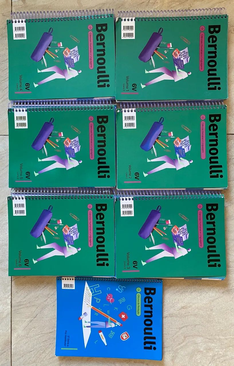 Apostilas pré vestibular Bernoulin - Foto 5