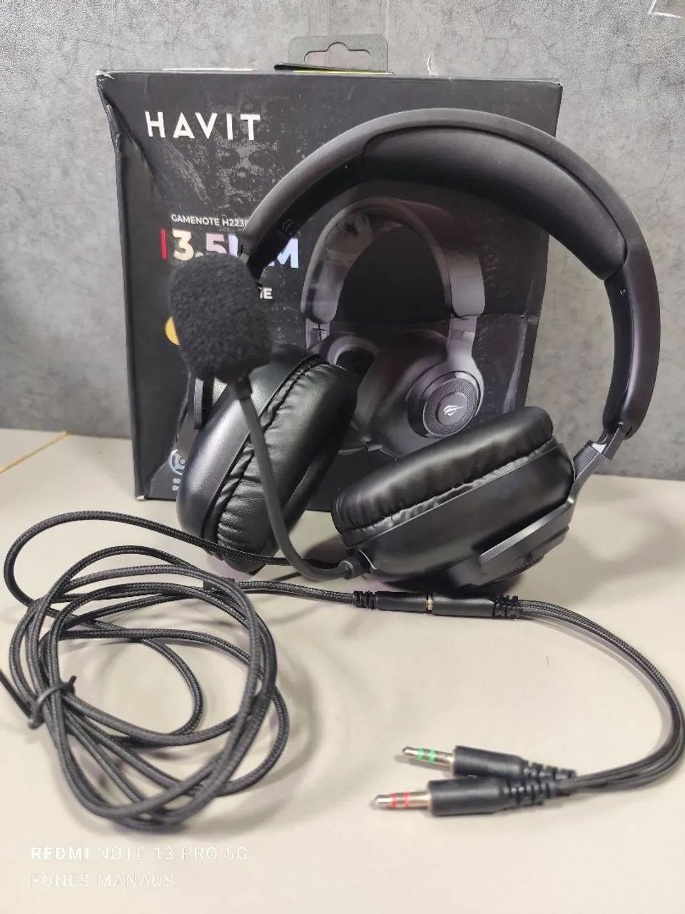 Fone GAMER headset HAVIT H2230d - Foto 4
