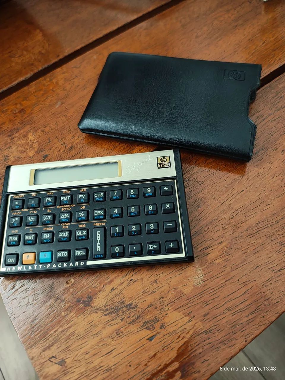 Vendo calculadora HP 12C em perfeito estado 