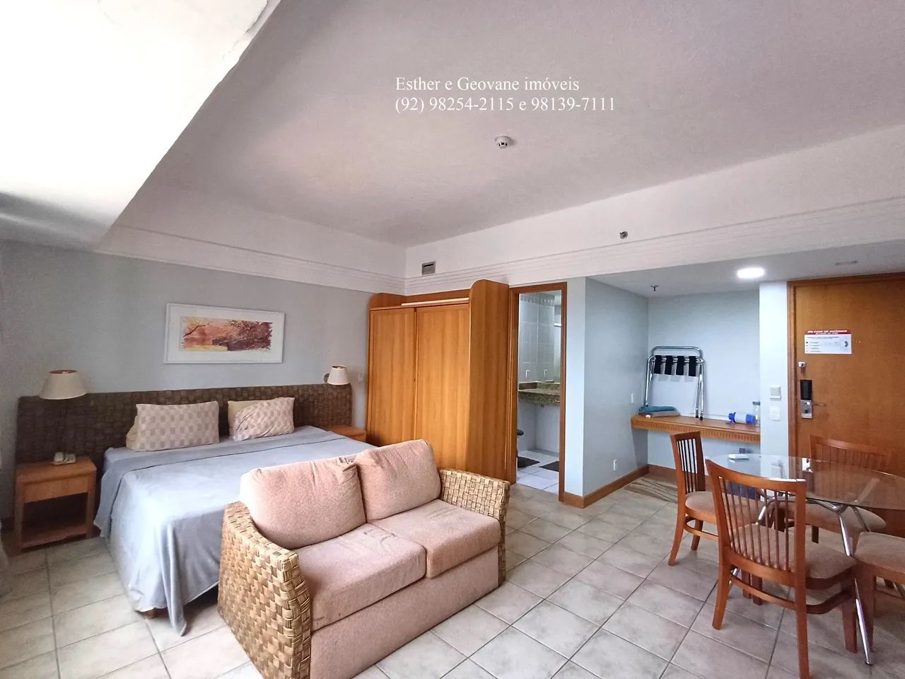 Flat no Tropical Hotel Manaus-AM na Ponta Negra 36m² Mobiliado Climatizado Financia - Foto 4