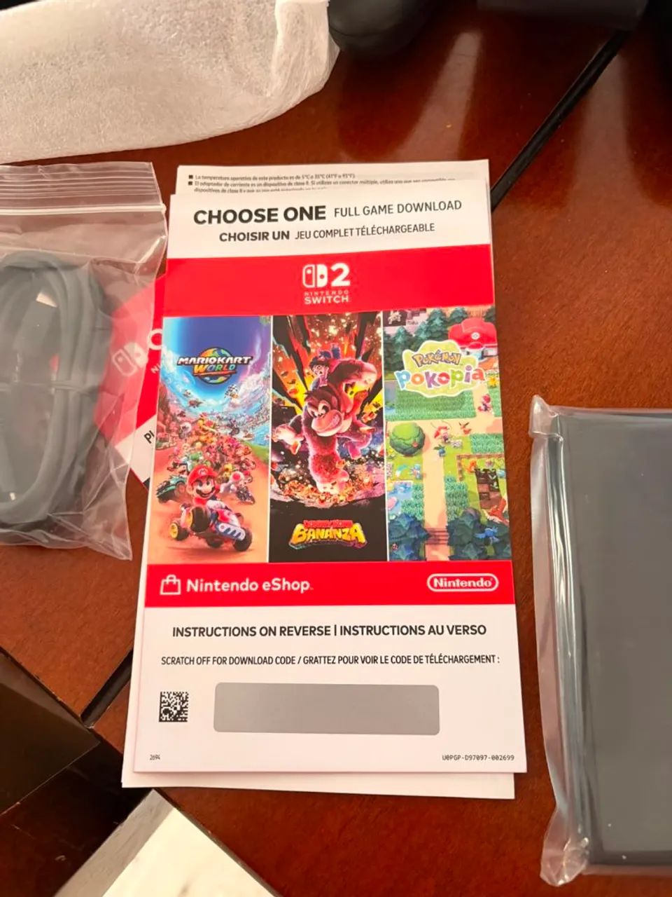 Nintendo switch 2 + 1 jogo de escolha - Foto 2