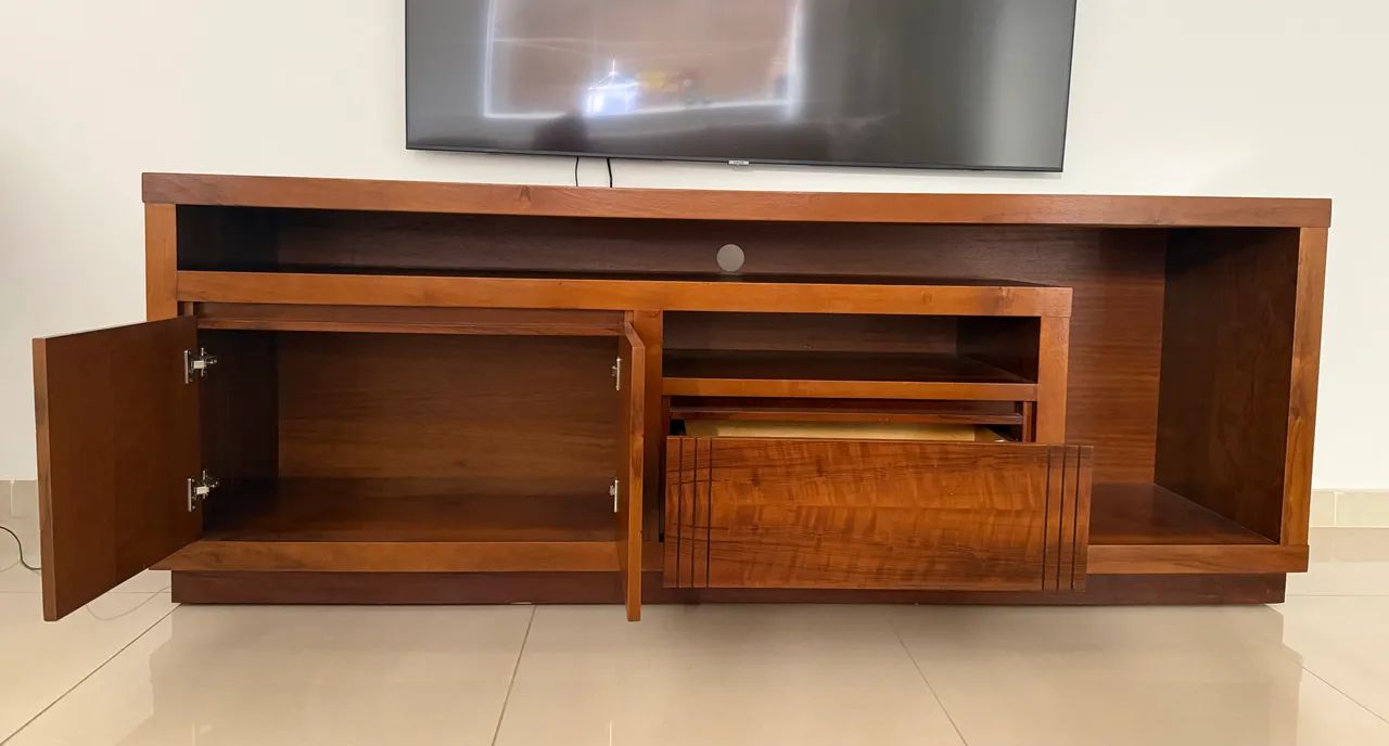 Rack madeira maciça 