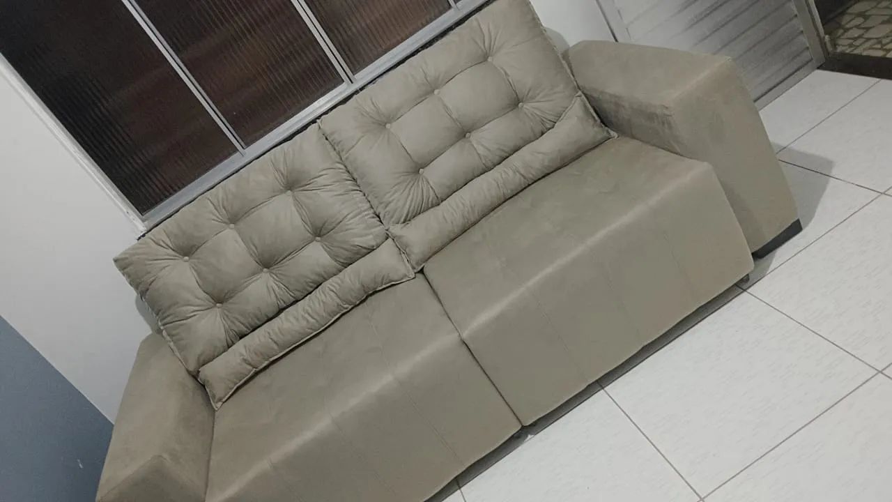 Sofá retrátil reclinável 1480 - Foto 3