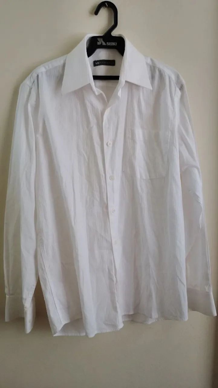Camisa branca nova tamanho médio 