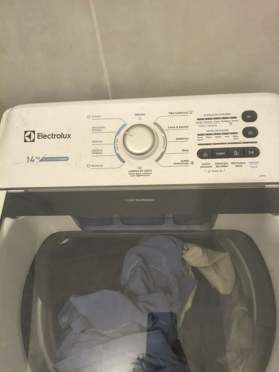 Máquina de lavar Eletrolux 14kg