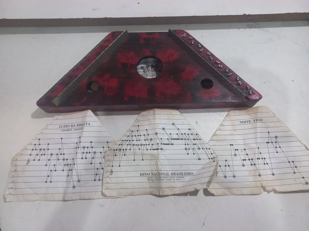 MiNI CITARA HARPA DE MADEIRA  - Foto 5