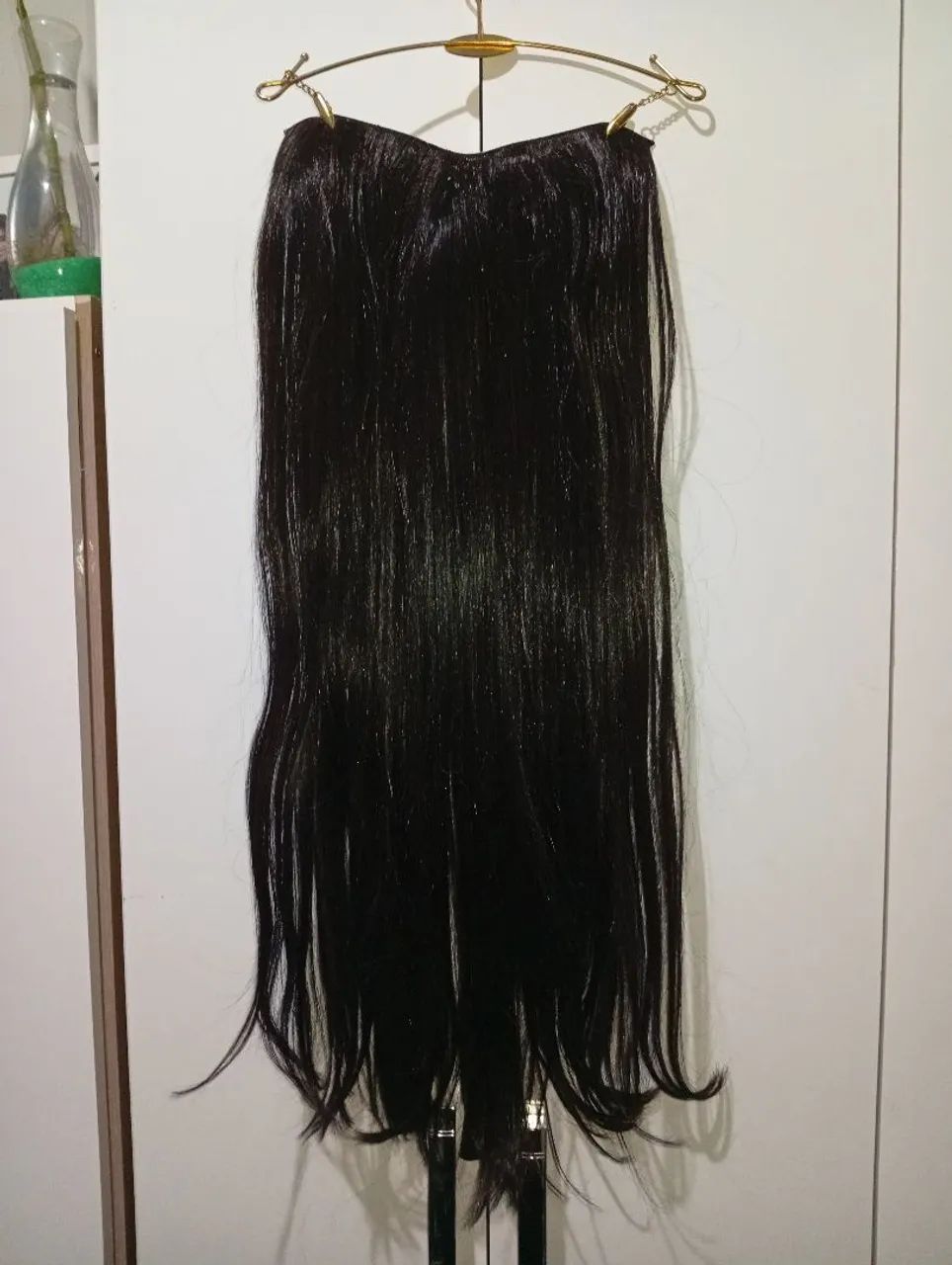 Cabelo no tic tac de topo