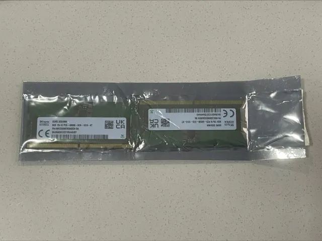 Memória RAM SK hynix 8GB DDR5 4800MHz para Notebook - 2 unid