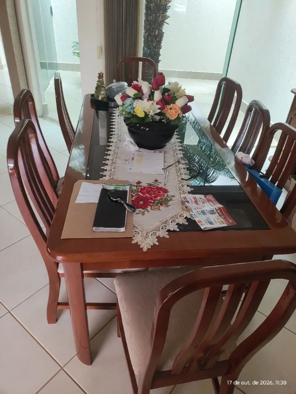 Mesa de jantar 8 lugares  - Foto 3