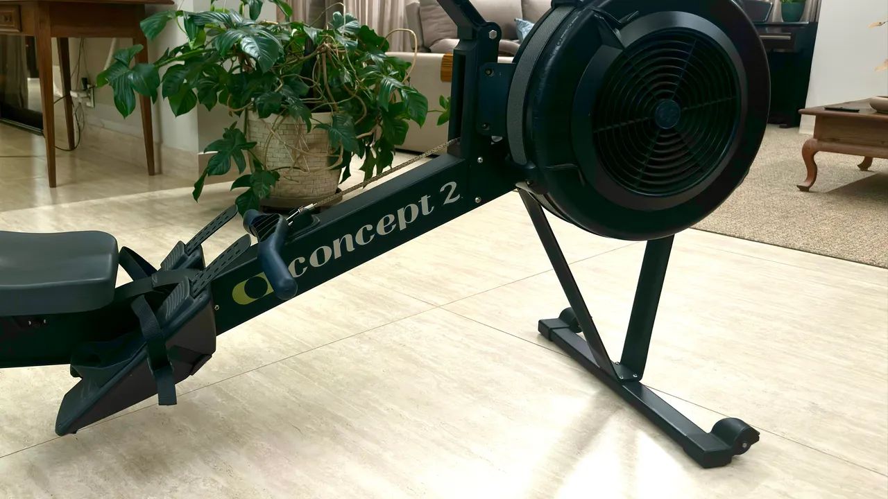Máquina de remo Concept2 em perfeito estado - Foto 3