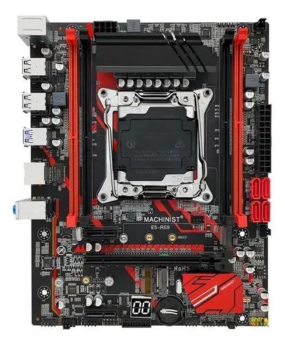 Kit Xeon x99 placa mãe Machinist E5-RS9 + e5 2620v3 (não vai memória ram)
