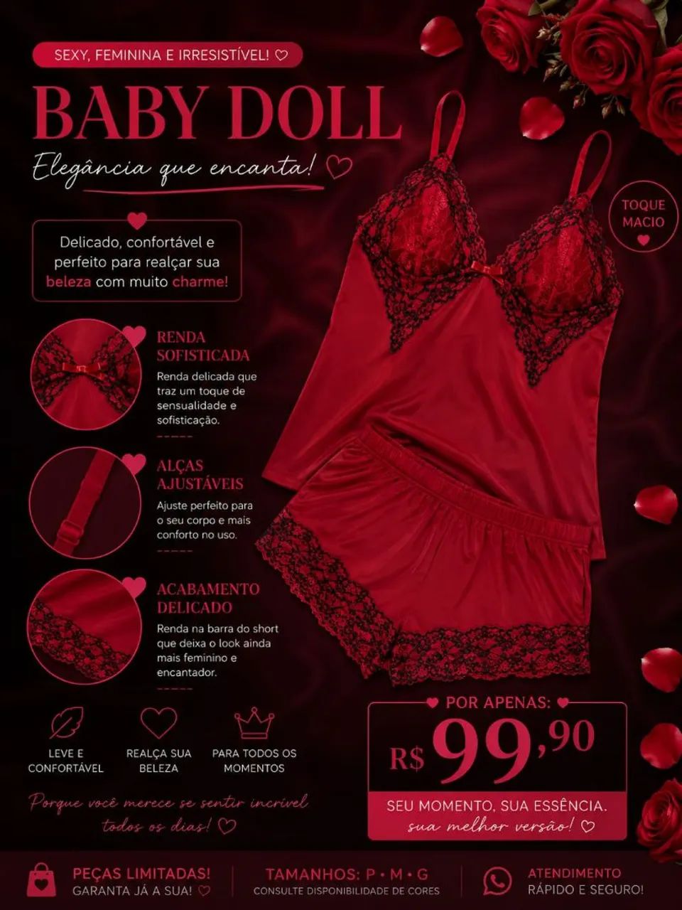 Camisolas e Babydoolls - Foto 3