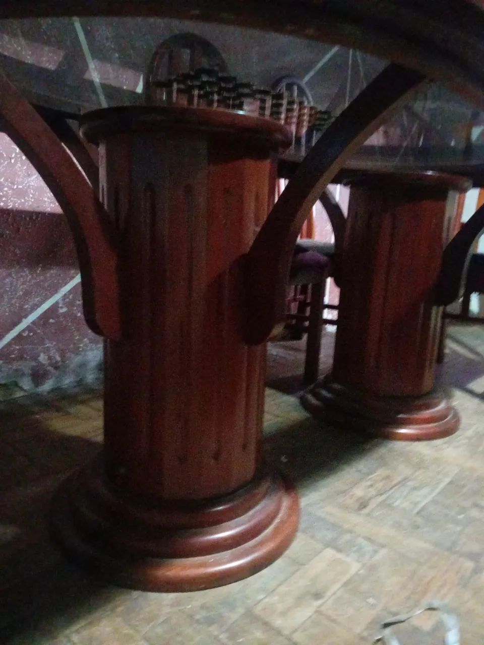 Mesa de Jantar Imbuia maciça  - Foto 5