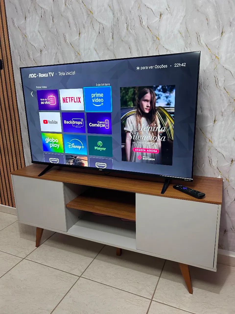 TV SMART AOC 50 POLEGADAS 4K UHD - Foto 2