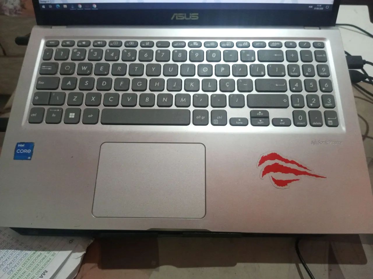 Notebook assus 8 GB de ram i5 de 11° geração 