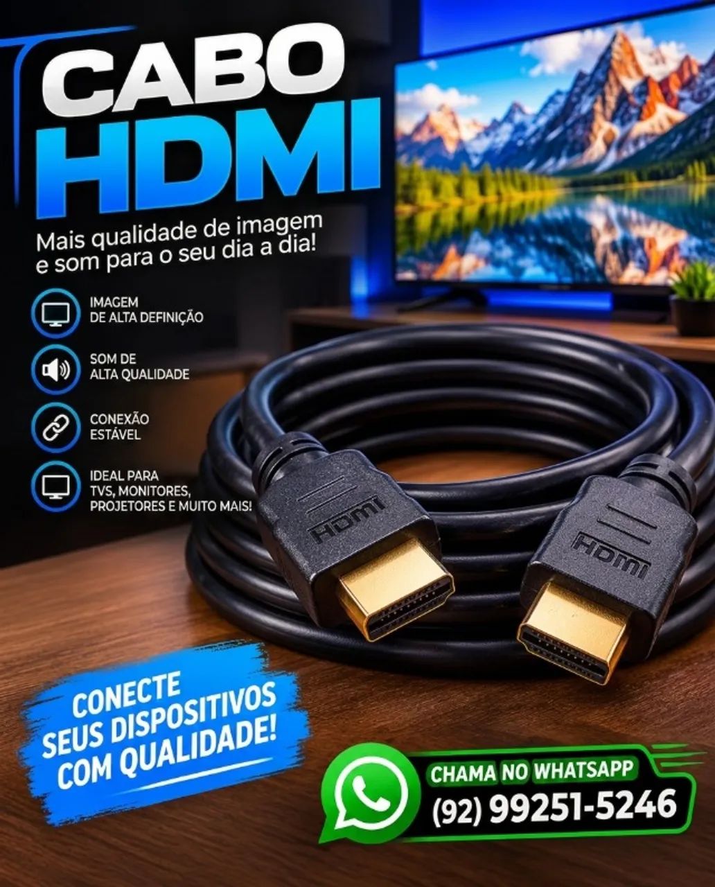Cabo HDMI - Foto 2