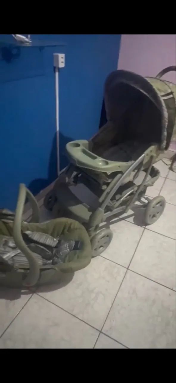 Carrinho +bebê conforto  - Foto 2