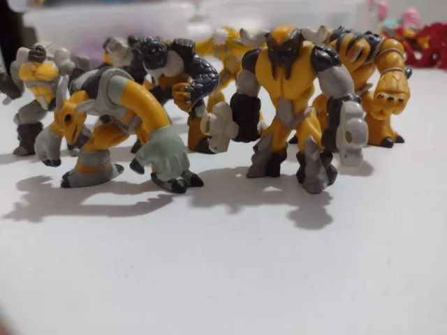 lote com sete gormiti povo da terra original giochi preziosi
