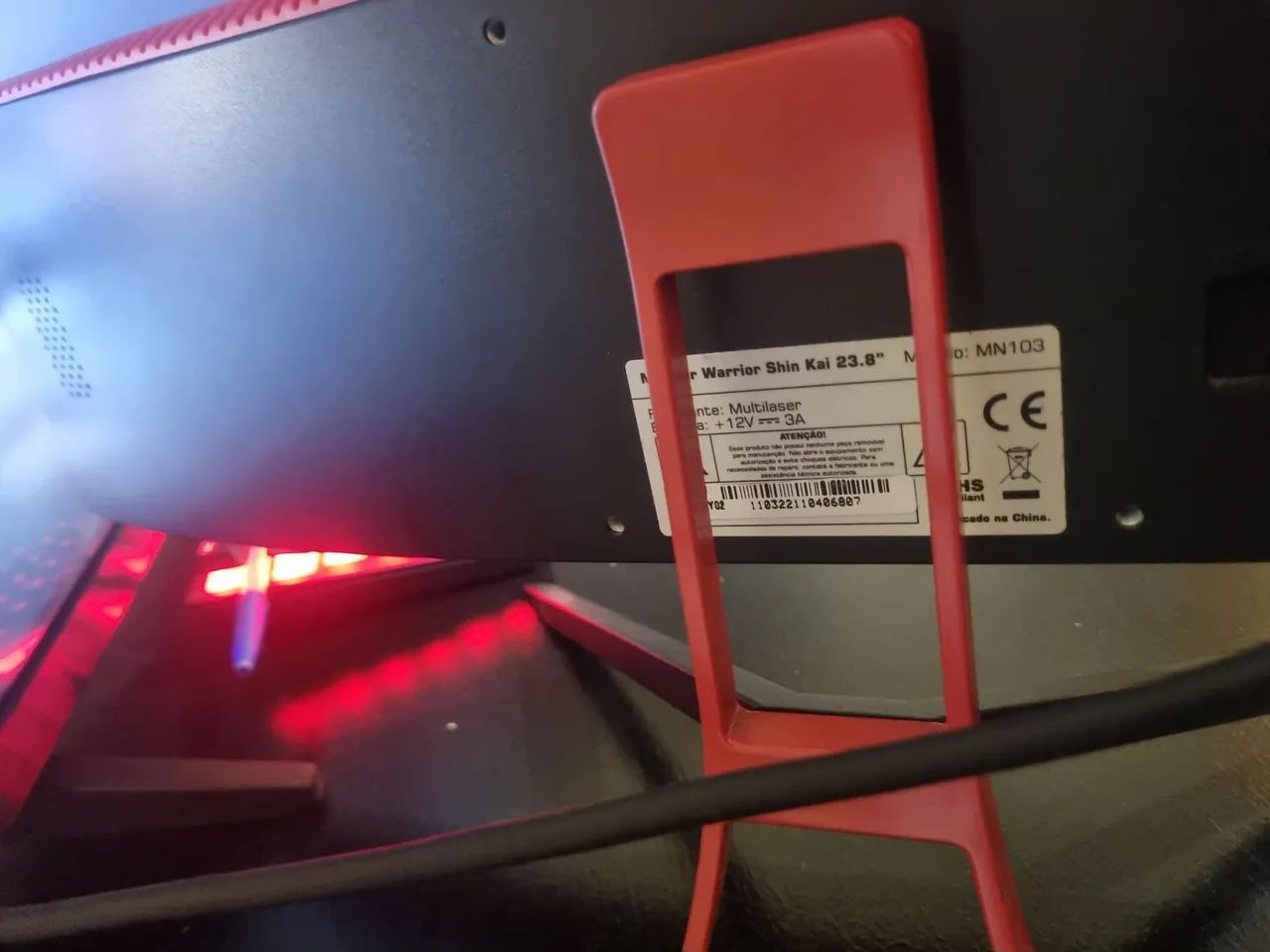 Monitor gamer multi warrior shin kai 24 polegadas  - Foto 3