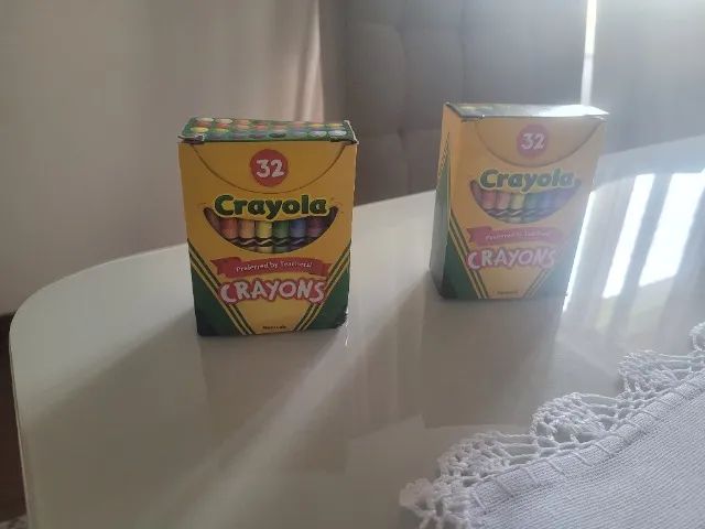 2 Caixas 32 Lápis de cor/Giz CRAYOLA - Foto 4