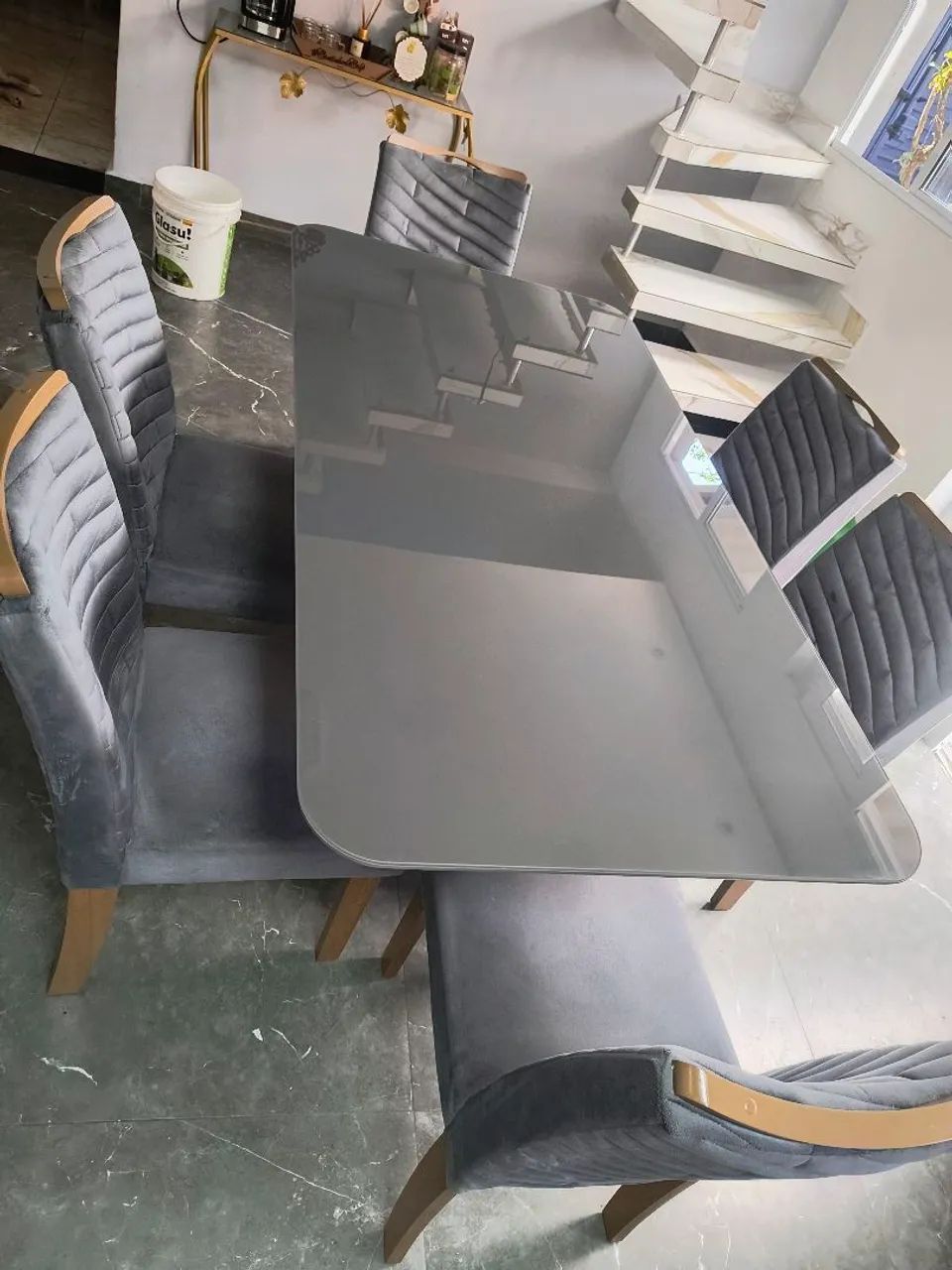 Vendo  mesa de jantar 6 lugares   - Foto 3