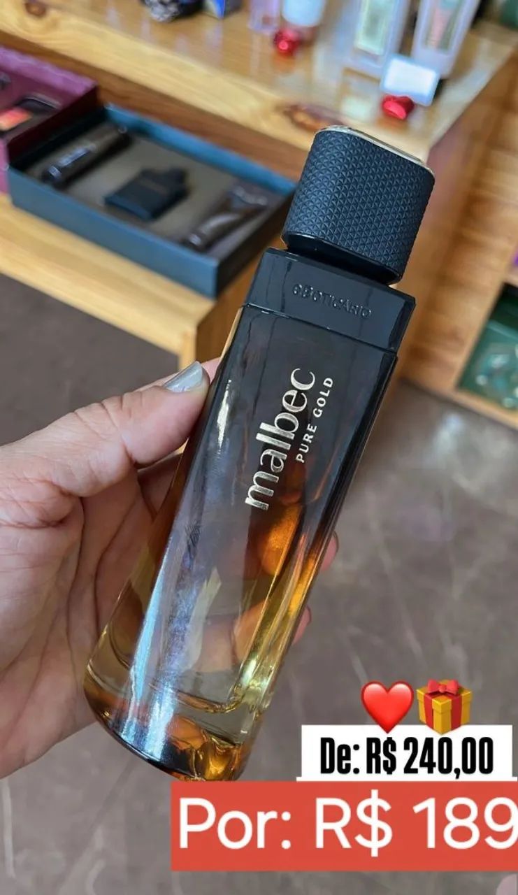Perfume Malbec pure gold