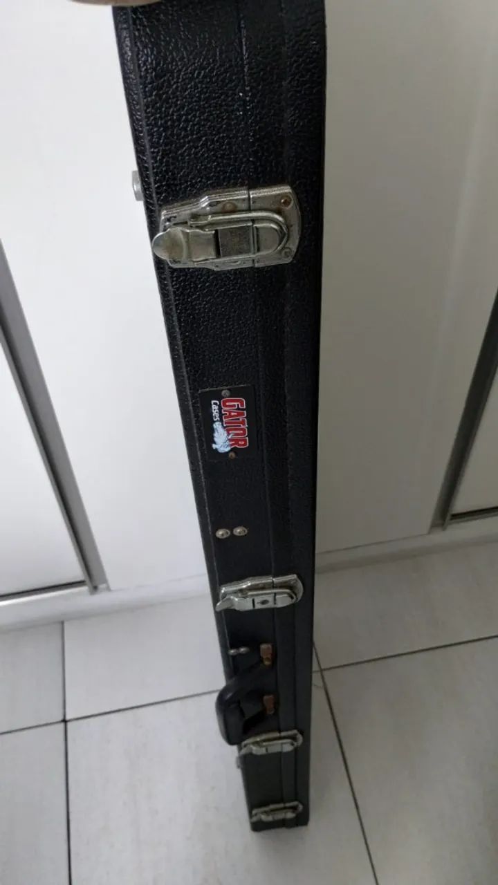 Baixo 5 cordas Cort A5 + Case Gator cases - Foto 5