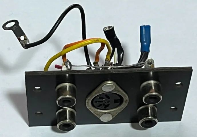 Tape Deck Gradiente CD-2500 - Conectores E/S