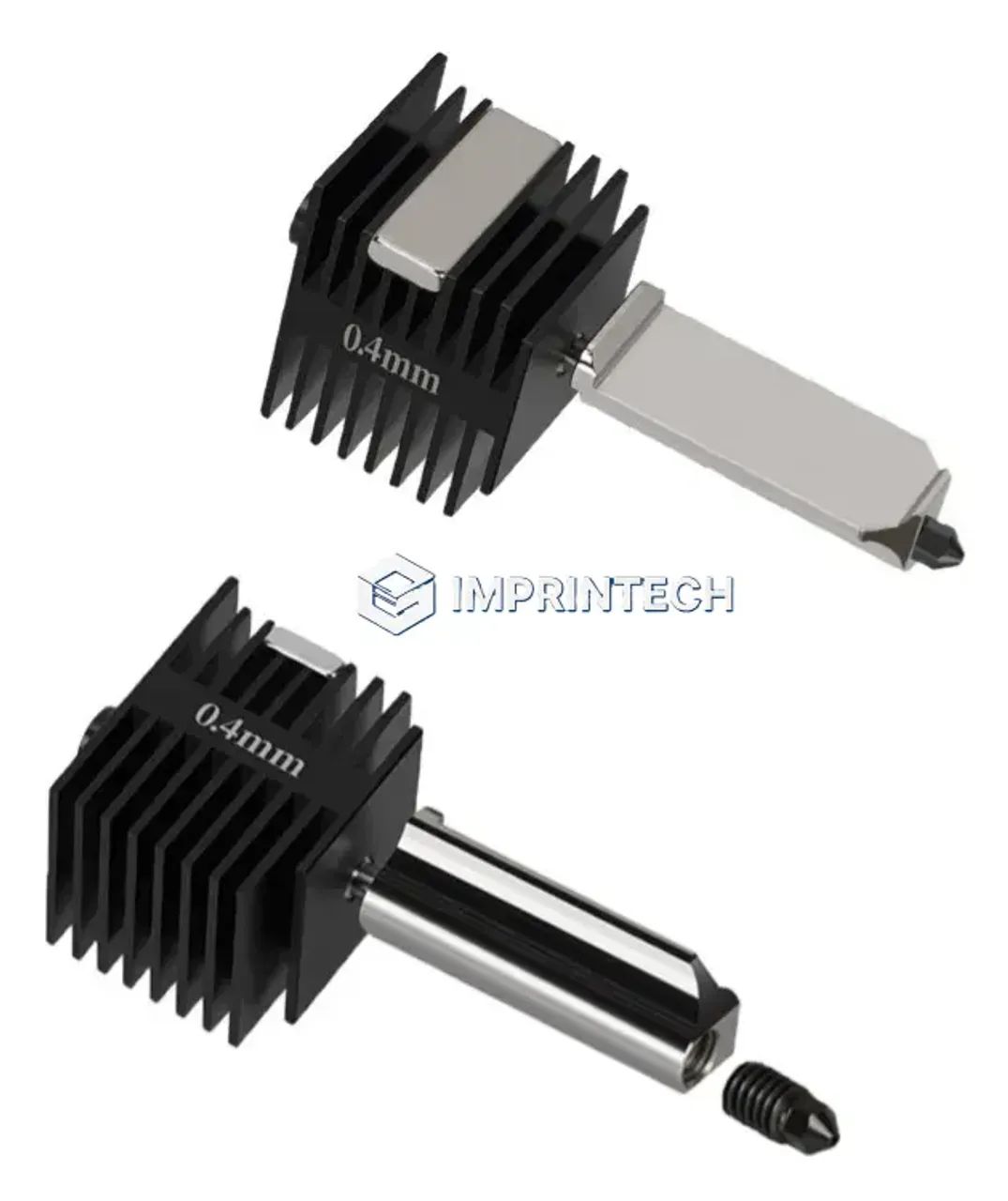 Hotend De Aço Endurecido 0.4mm Bambu Lab A1/a1 Mini - Foto 2