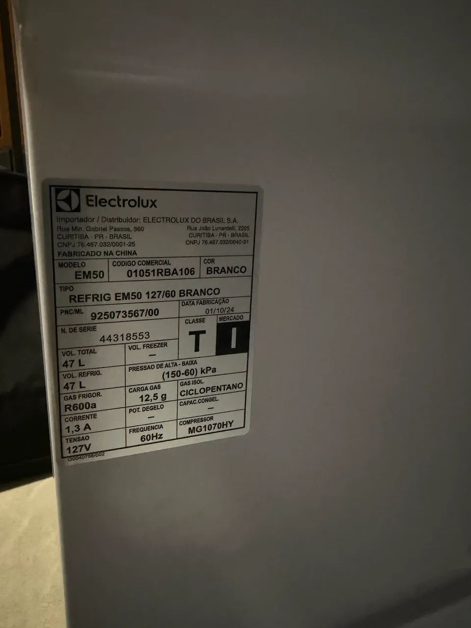 Frigobar Electrolux 47L - Foto 3