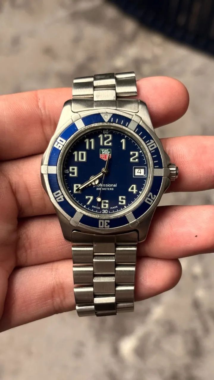 Tag Heuer Professional Azul - Foto 2