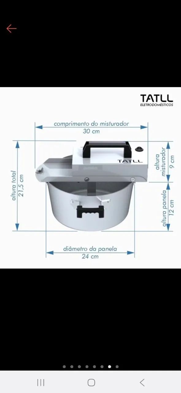 Panela de mexer doces automática  - Foto 2