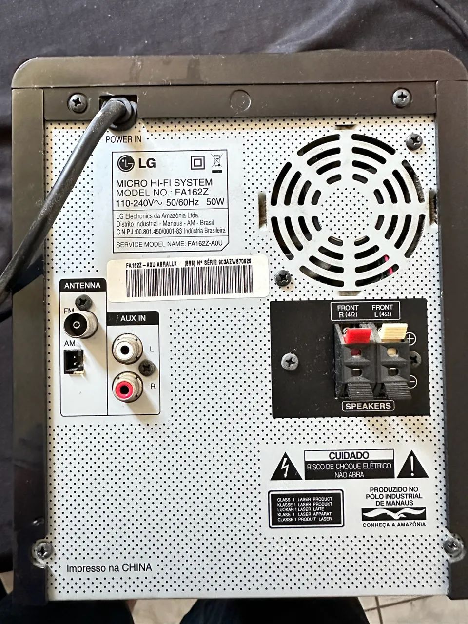 Micro system LG FA162Z (Bivolt) - Foto 5