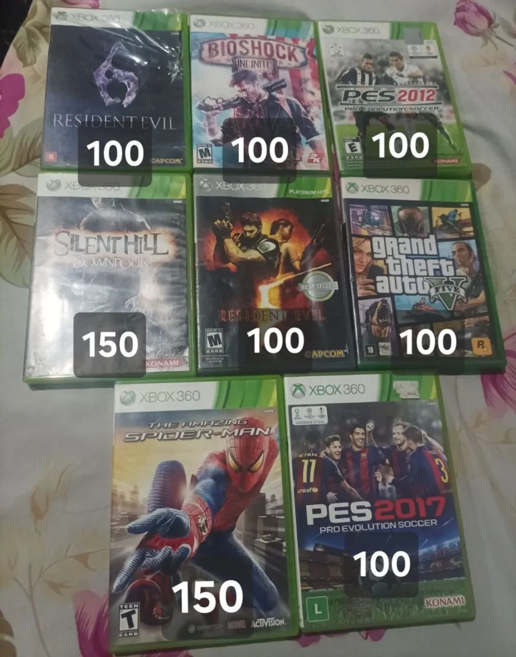 Vendo jogos de 360 original