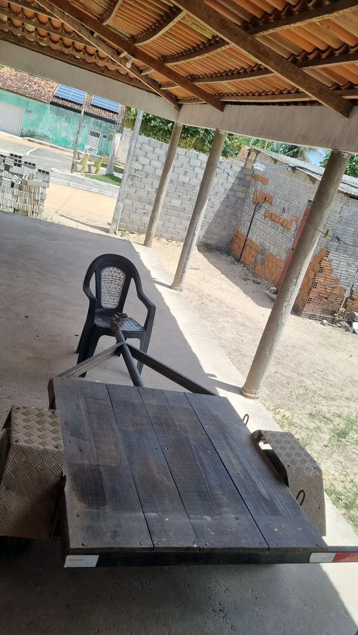 Reboque 1 eixo em ótimo estado  - Foto 2
