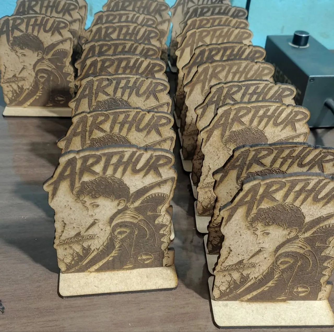 Corte e Gravação a Laser em MDF 3mm  - Foto 4