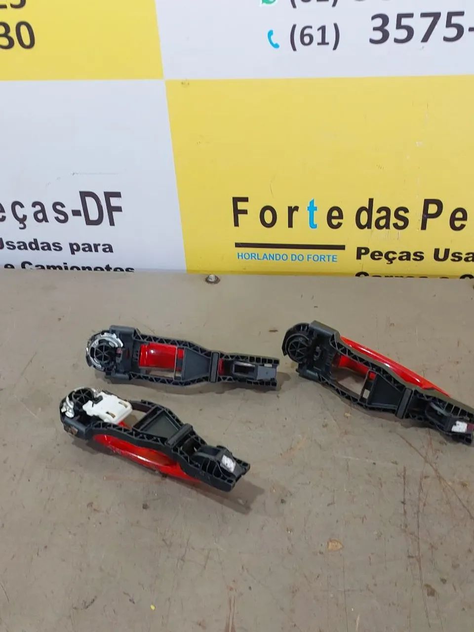 Kit Jogo Maçaneta Externa Da Porta Do Spacefox Crossfox Voyage Gol