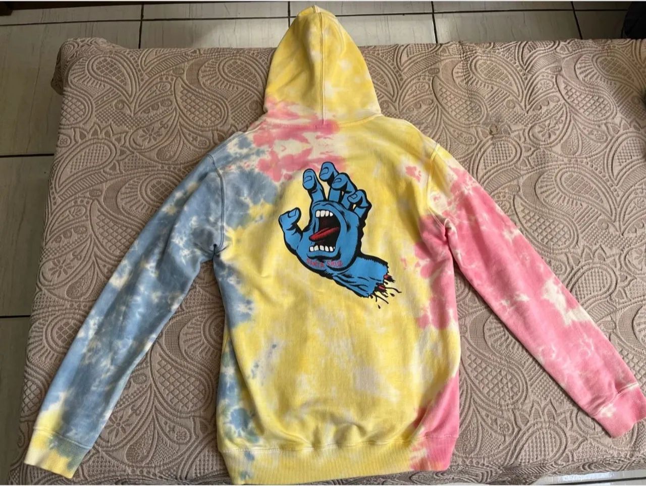 Moletom Santa Cruz tie dye - Foto 2
