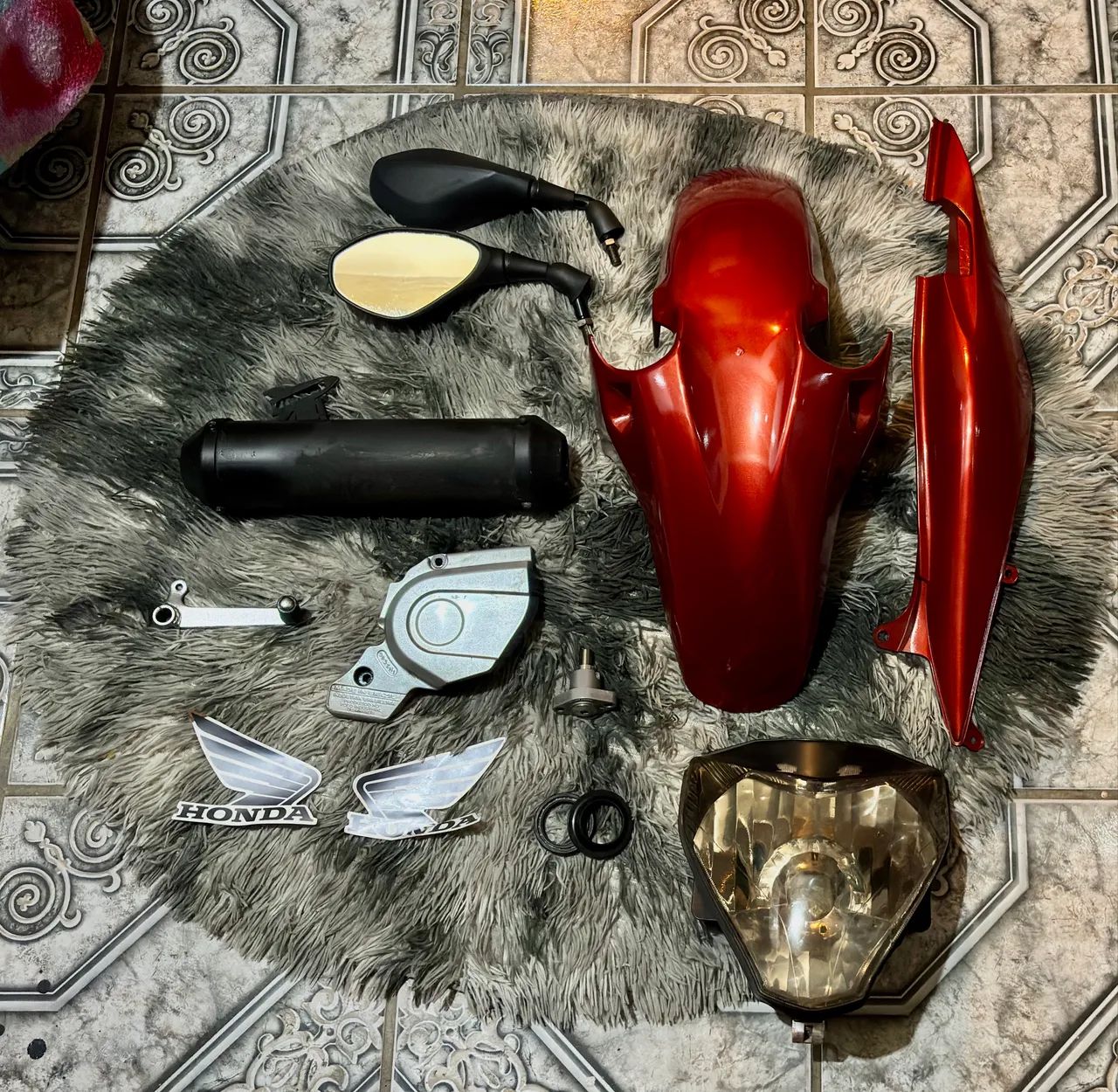 KIT CEBEZEIRO CB300 ? PEÇAS ORIGINAIS + ACESSÓRIOS
