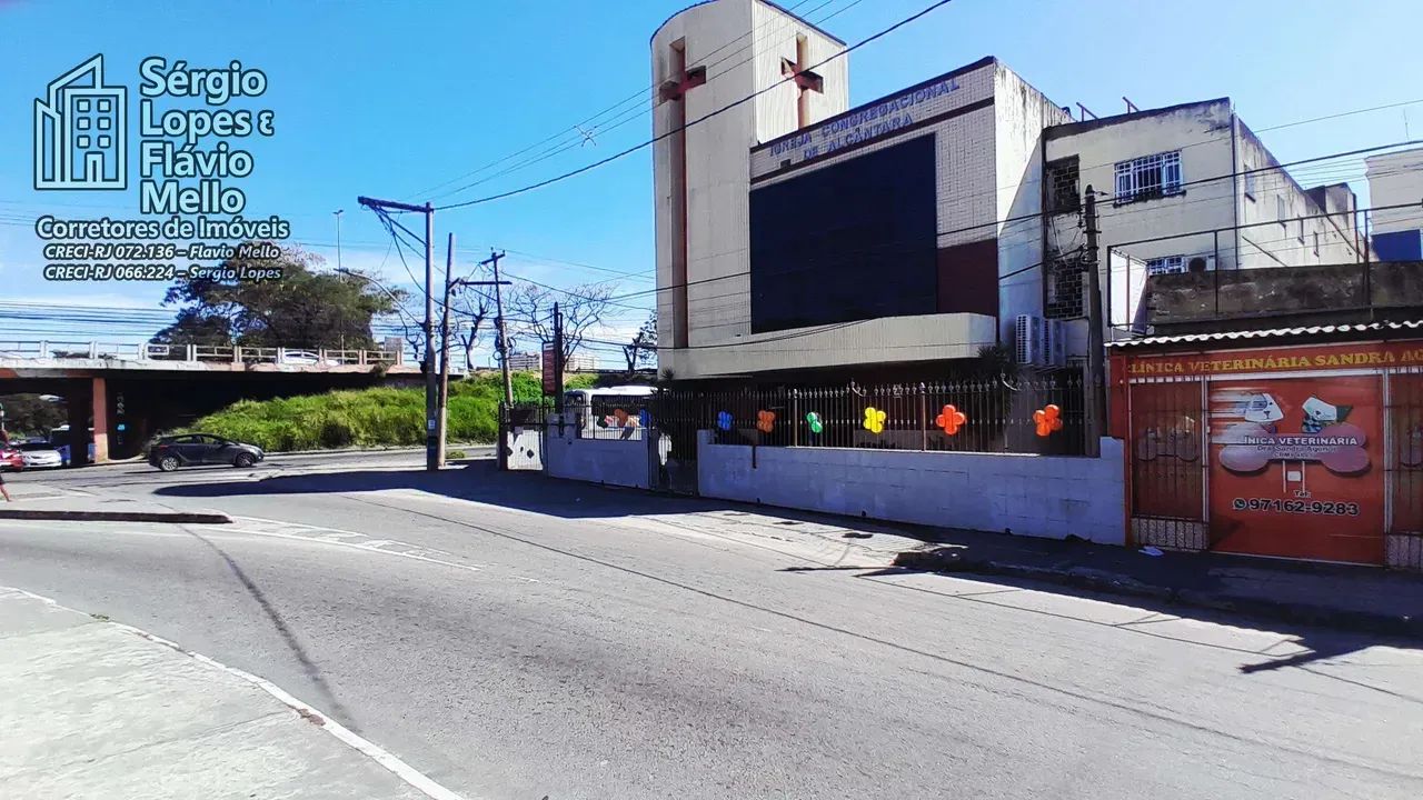 SÃO GONÇALO - Área Comercial 525M² no Centro de Alcântara Cod(921IV)